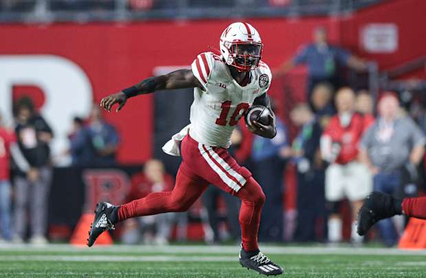 Anthony Grant 2022 run Nebraska vs Rutgers football fist half USATSI_19191852